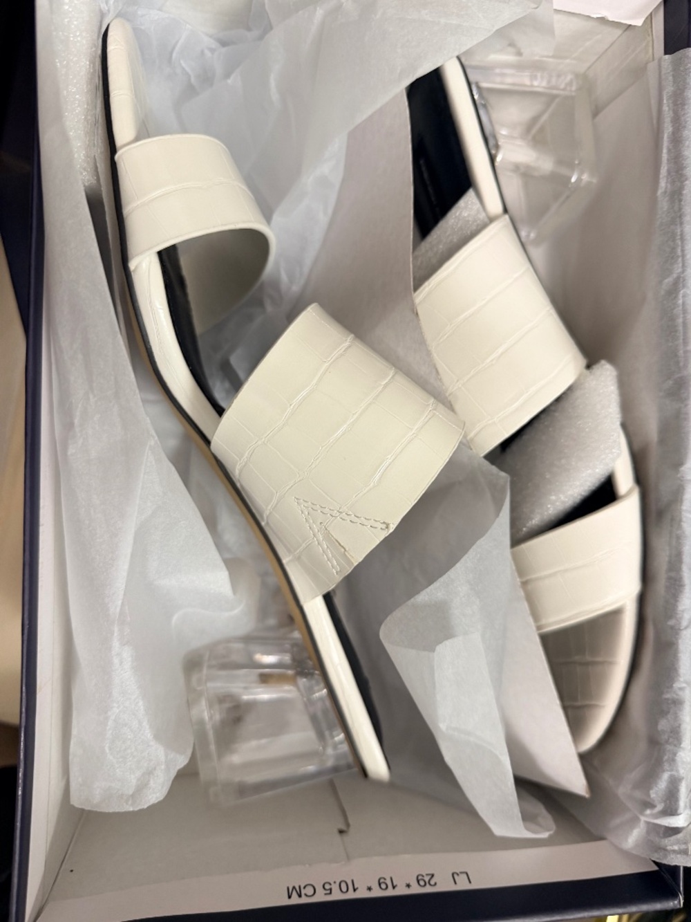 French Connection BNIB Heeled Sandaks - US9/ EU 40